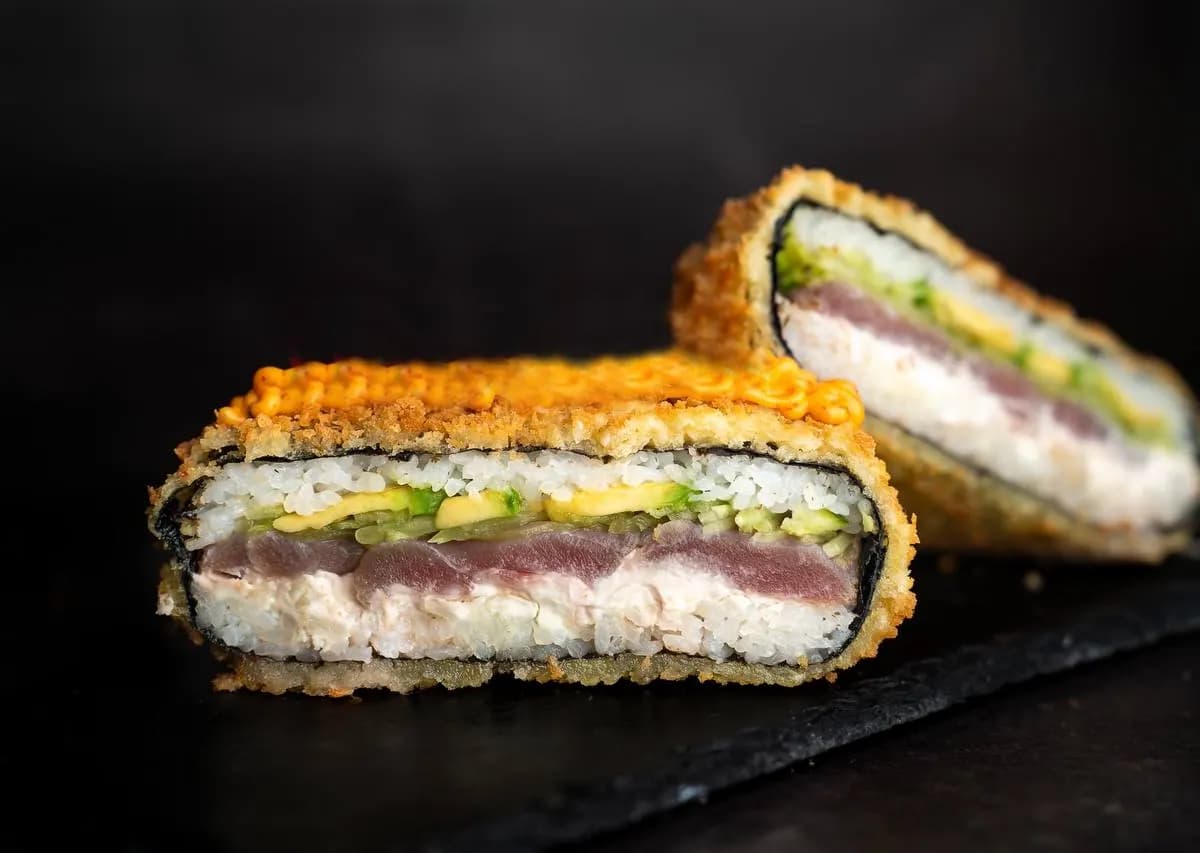 Sushi Burger z Tuńczykiem